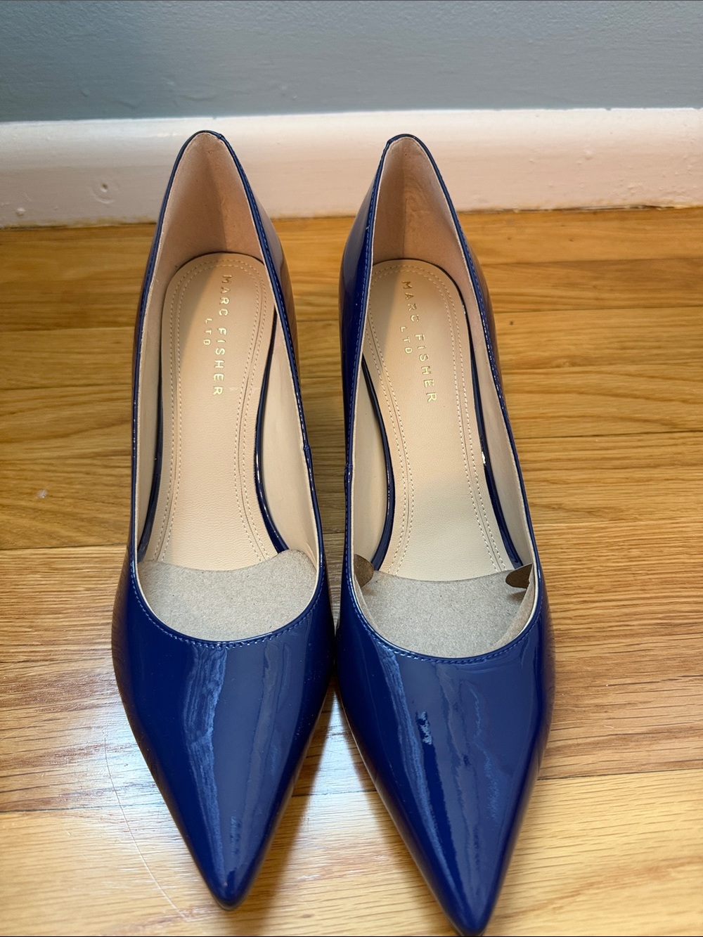 Marc Fisher Dark Blue Zala Heels size 9.5